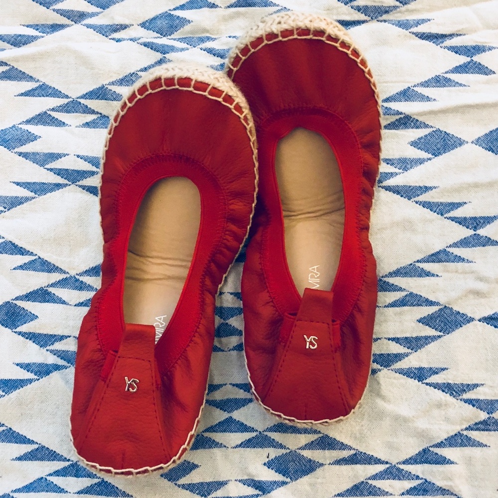 Red LARA Yosi Samra Espadrilles